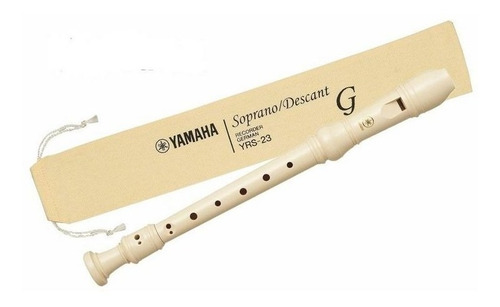 Flauta Doce Yamaha Yrs-23g - Germânica - Flauta P/ Escola