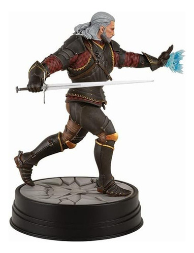 Estátua Geralt Toussaint Tourney Armor Witcher 3 Dark Horse