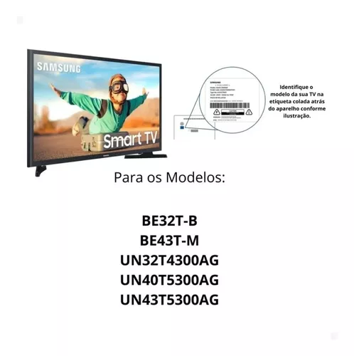 Controle Smart Tv Original Samsung Netflix Globoplay - GFTech Acessórios