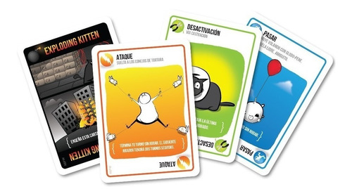 Juego De Cartas Exploding Kittens Original En Inglés