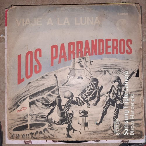 Vinilo Los Parranderos Viaje A La Luna C4
