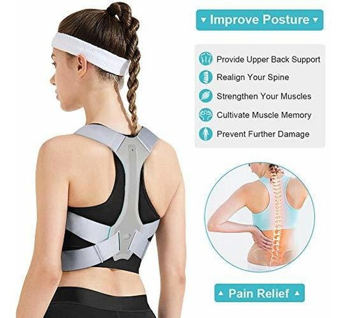 Posture Corrector Brace Back, Upper Back Brace Back Support