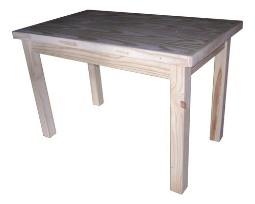 Mesa De Pino 160 X 80cm Patas Cuadradas