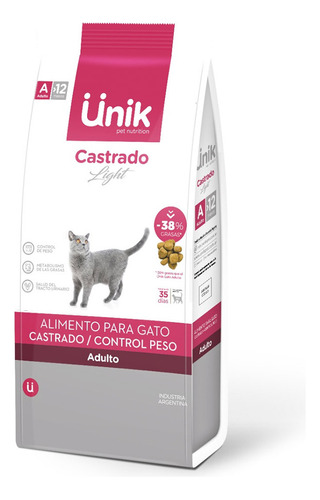 Unik Gato Castrado / Light 7,5 Kg