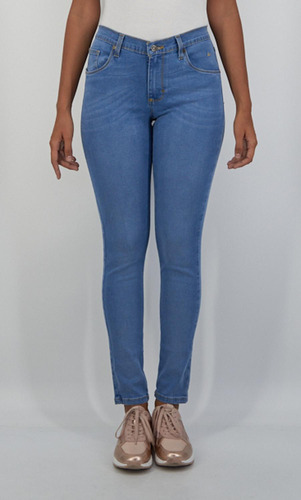 Jeans Casual Lee Mujer Skinny Cintura Alta R44
