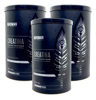 Creatina Monohidratada Pura 3 Botes De 450g 270 Serv Birdman