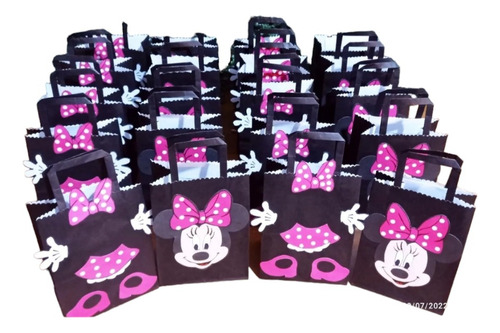 20 Bolsas De Papel Sorpresitas Subenirs Regalos.