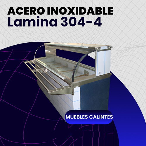 Modulo Caliente  Vidrio Curvo 1,50x0,70x0,90 (2.200 Usd )