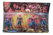 Comprar Muñecos Articulados Spiderman Set X 4 Figuras 15 Cm 
