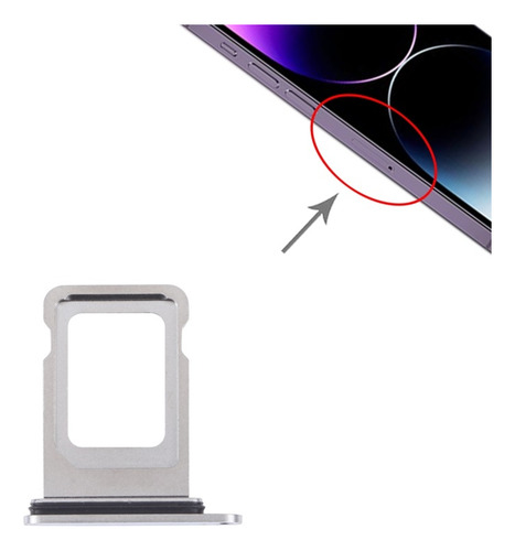Bandeja De Tarjeta Sim Doble Para iPhone 14 Pro