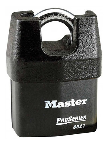 Candado Master Lock 54mm Negro Pro Series 6321 D