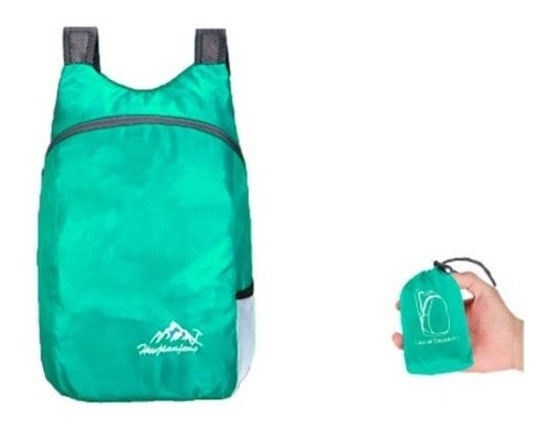 Mochila Bolsa Ligera Plegable Impermeable Senderismo Camping