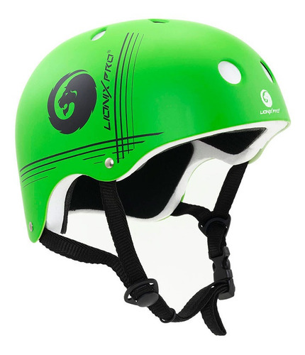 Casco Lionix Pro Nimble Kids Color Verde Talla Md