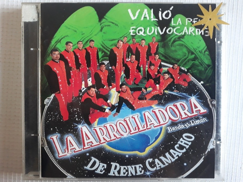 La Arrolladora Banda El Limon Cd Valio La Pena Equivocarme 