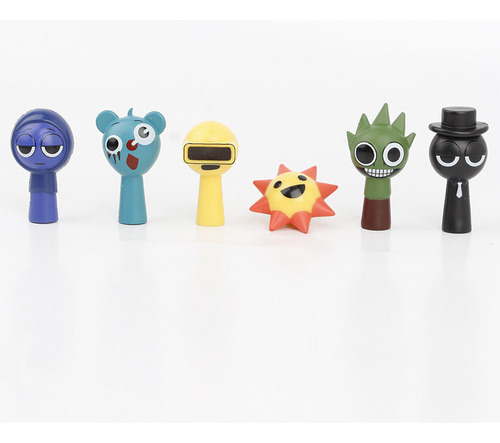 Nn Y 24 Unidades Sprunki Rhythm Box Figura Muñeca Juguete