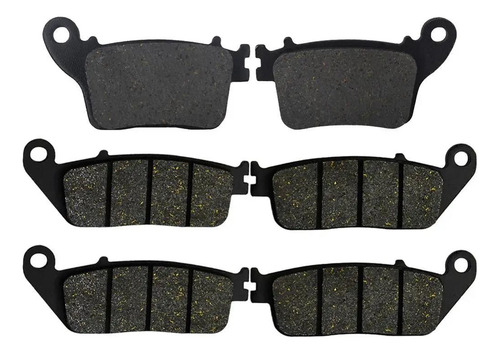 3 Pares De Pastillas De Freno Para Honda Cb600f Hornet