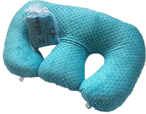 Bolsa De Viaje De Doble Z Almohada + 1 + Teal Cubierta Gratu