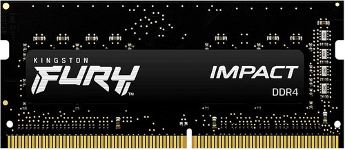 Imagen 2 de 4 de Memoria Ram Ddr4 Sodimm Kingston Fury Impact 16gb 3200mh /vc