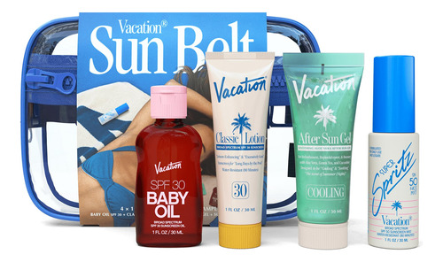 Vacation Bolsa De Muestras Sun Belt, Incluye Mini Aceite Par