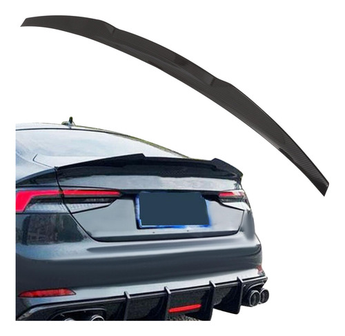 Alerón Negro Brillante Para Audi A5 S5 4 Puertas 2017-2020