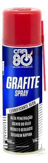 Grafite Spray Lubrificante Seco 300ml Car80