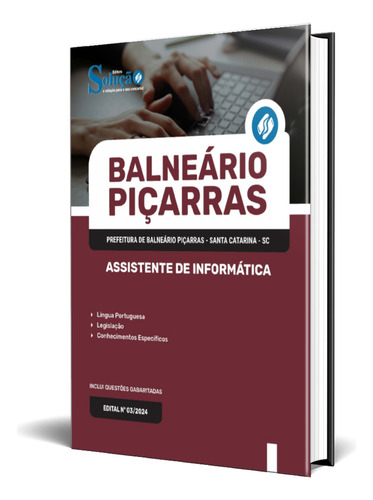 Apostila Prefeitura Piçarras Sc - Assistente De Informática