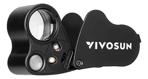 Lupa Led, Lupa De Joyería Iluminada De 30x 60x, Metal Plegab | Cuotas