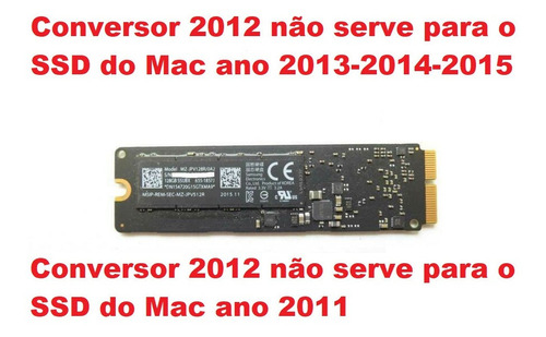 Conversor Ssd Macbook Air 2012 Para Sata
