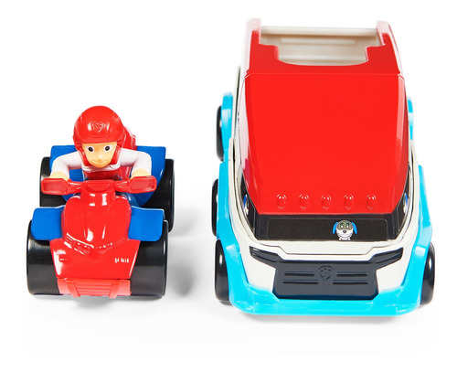 Imagen 5 de 6 de Set 2 Vehículos Metálicos Patroller Y Moto Ryder Paw Patrol.