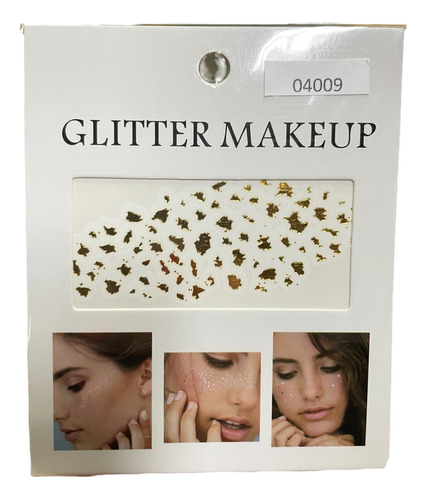 Glitter Makeup Stikers Facial Cara Pengantina
