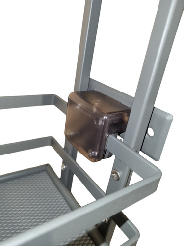 Especiero 15cm 2 Pisos Rieles Ocultos Derecho + 4 Separador