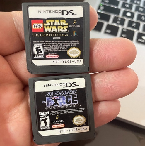 Lego Star Wars The Complete Saga Y The Force Unleashed - Nds (Usado)
