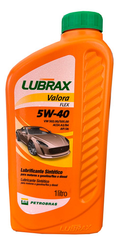 Lubricante Sintético Lubrax Valora Flex 5w40 1l