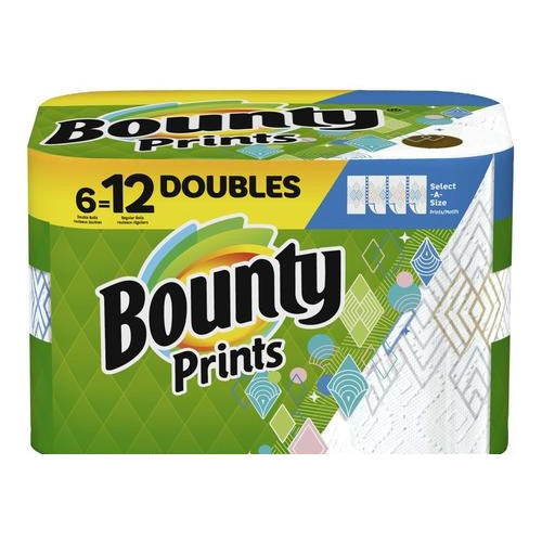 Bounty Toallas De Papel De 6 Rollos 