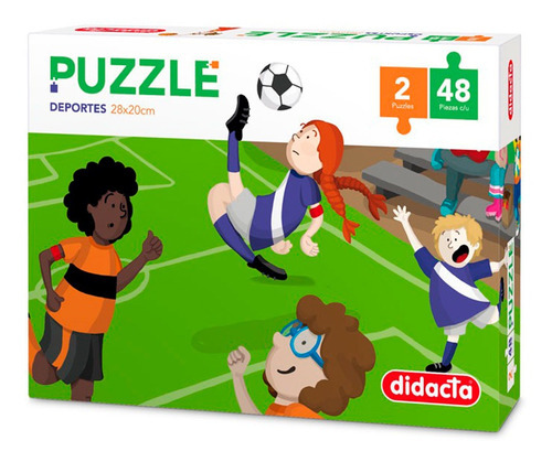Puzzle Deportes X2 Didacta - Vamos A Jugar