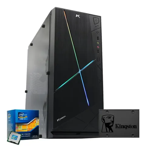 Pc Gamer Multipc Up Starter I7 8gb Ram Ssd 240gb Win10 Pro