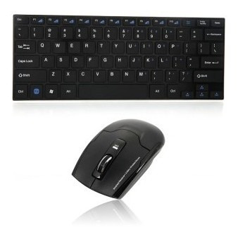 Teclado Mouse Sem Fio Wifi 2.4 Ghz Slim Hk-3910 Usb