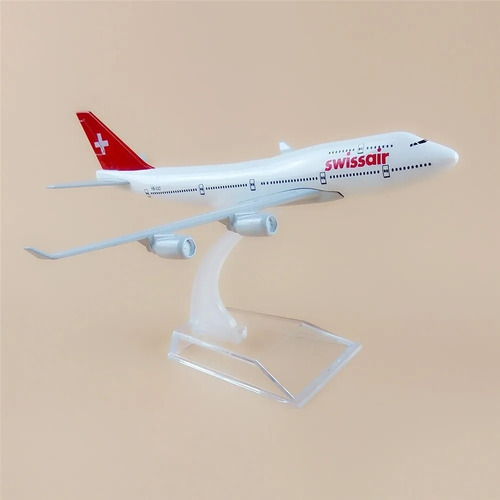 Imagen 4 de 10 de Boeing 747-400, Jumbo, Compañia Suiza Swissair, Escala 1:500