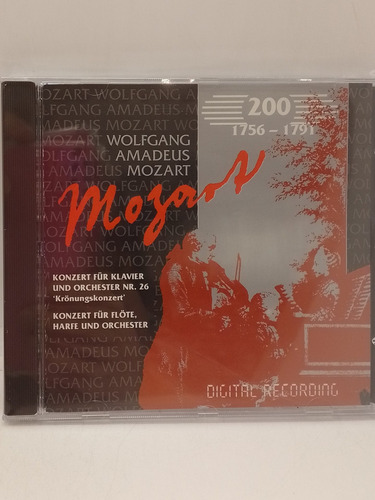 Mozart Konzert Fur Klavier Cd Nuevo 