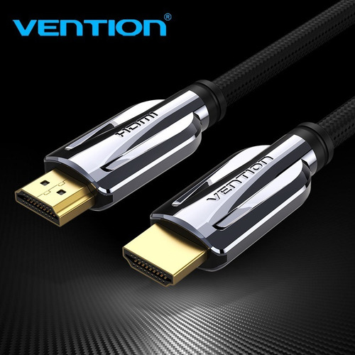 Imagen 6 de 10 de Cable Premium Hdmi 2.1 8k Earc 144hz Hdr 48gb 1.5 Mt Vention