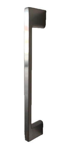 Jaladera Rectangular Moderna Plata Nikel  192mm Paquete 1 Pz
