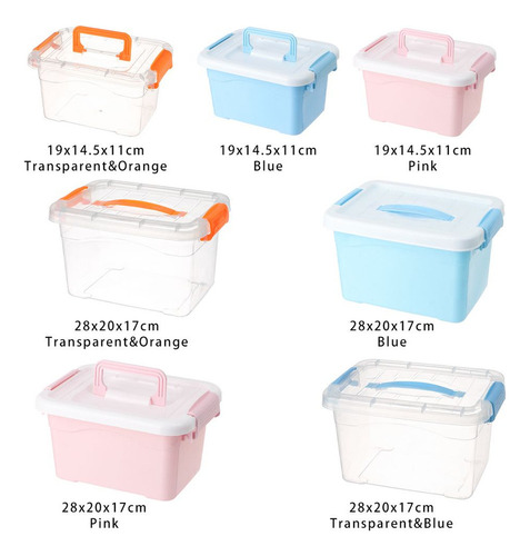 Cajas De Plástico Para Guardar Juguetes Para Colchas, Joyas,