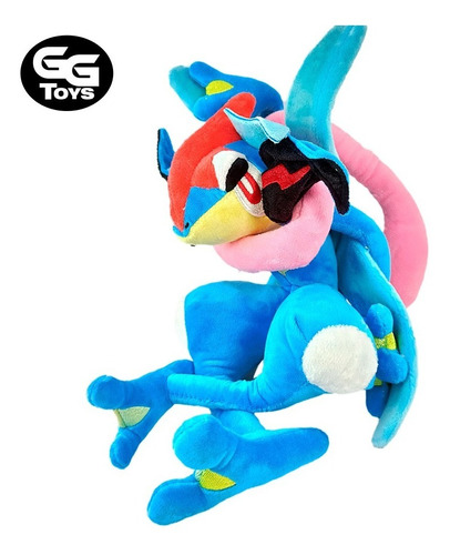 Greninja Pokemon Peluche De 33 Cm / Algodón 100% Nuevo