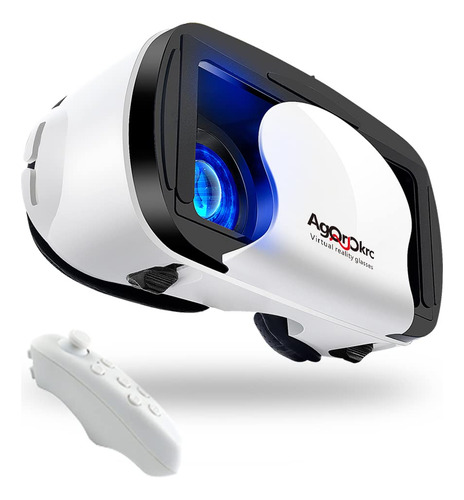Vr Headset With Controller Adjustable 3d Vr Glasses Virtual