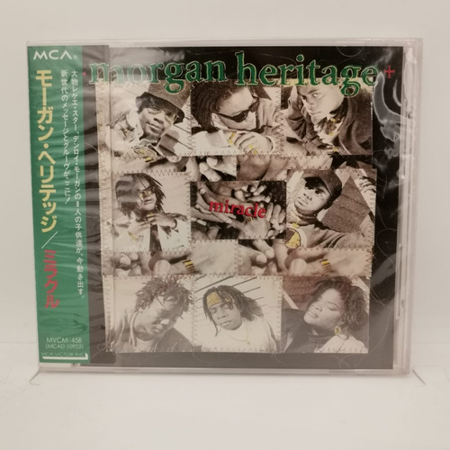 Morgan Heritage Miracle Cd Japones Obi Nuevo Musicovinyl