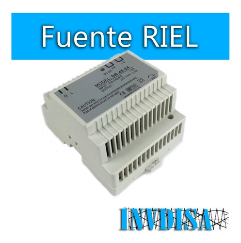 Fuente De Poder Riel Din 24v 2amp