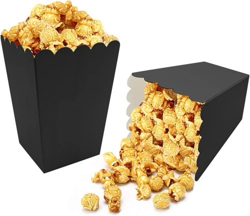 24 Pcs Popcorn Boxes Mini Paper Popcorn Box Contenedor De...