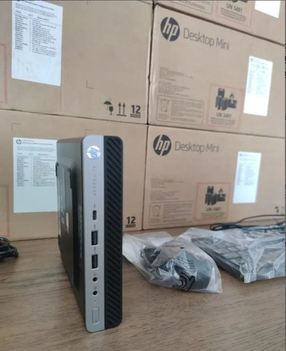 Mini Pc Hp Prodesk Intel Core I7-8700 8gb, Ssd M2 Nvme 256gb