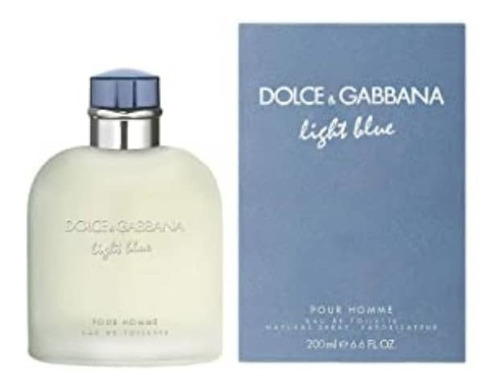 Perfume Dolce Gabbana Ligth Blue Caballero Original 125ml