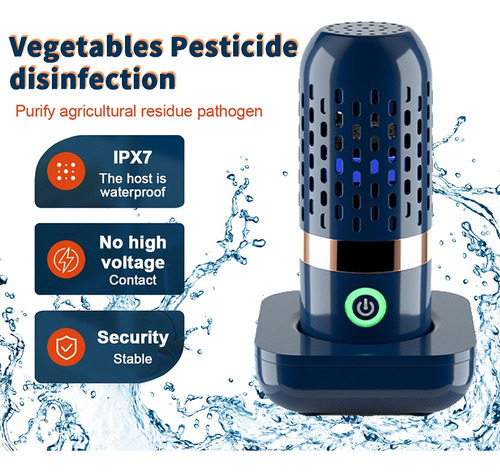 Purificador Portátil De Limpieza De Frutas Y Verduras Para E